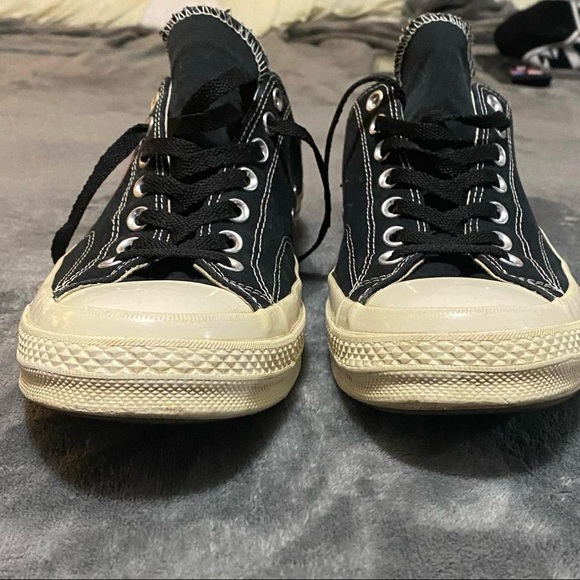 CDG Comme des Garçons Converse Low Top Black - Picture 2 of 6